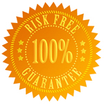 100% risk free guarantee